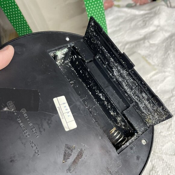 Vintage Holiday Creations Lighted Lamppost Santa Claus with Girl 1993 AS IS - Picture 5 of 8